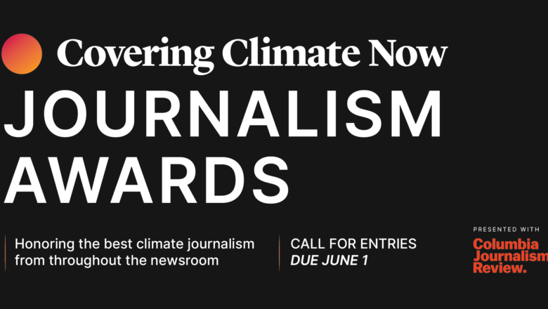 Un premio giornalistico dedicato al cambiamento climatico